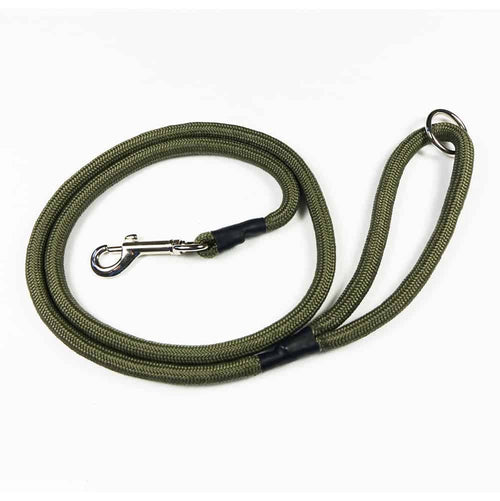 Braided Rope Standard Dog Leads (with ring in handle)